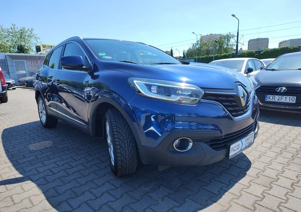 Renault Kadjar cena 64900 przebieg: 123040, rok produkcji 2017 z Pyzdry małe 121